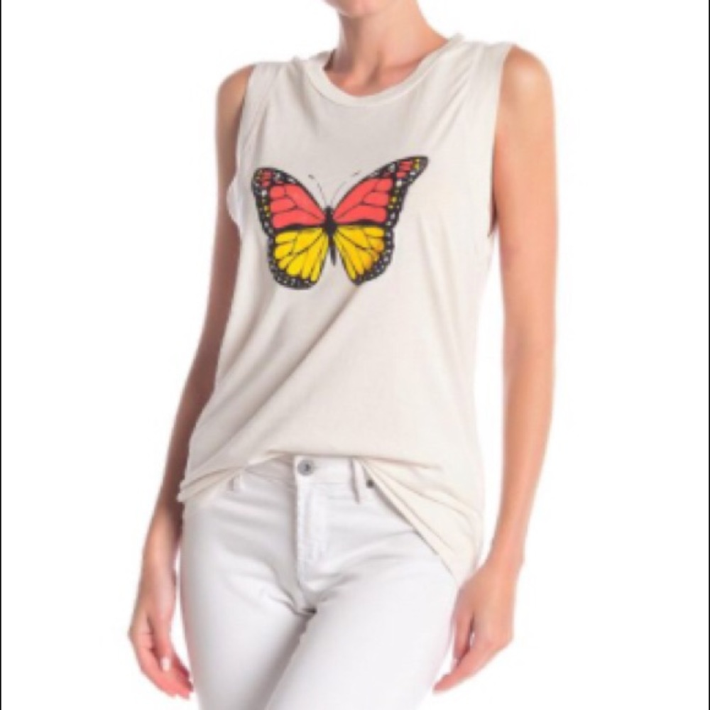 Butterfly Tank Top
